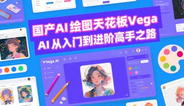 国产AI绘图天花板 Vega AI从入门到进阶高手之路-焱冰网创资源库