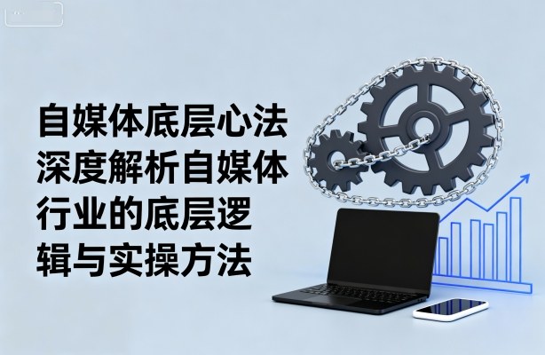 自媒体底层心法,深度解析自媒体行业的底层逻辑与实操方法-焱冰网创资源库
